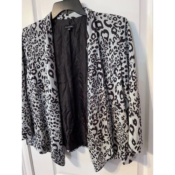 Notations Sweaters - Notations Large Leopard Jacket New With Tag